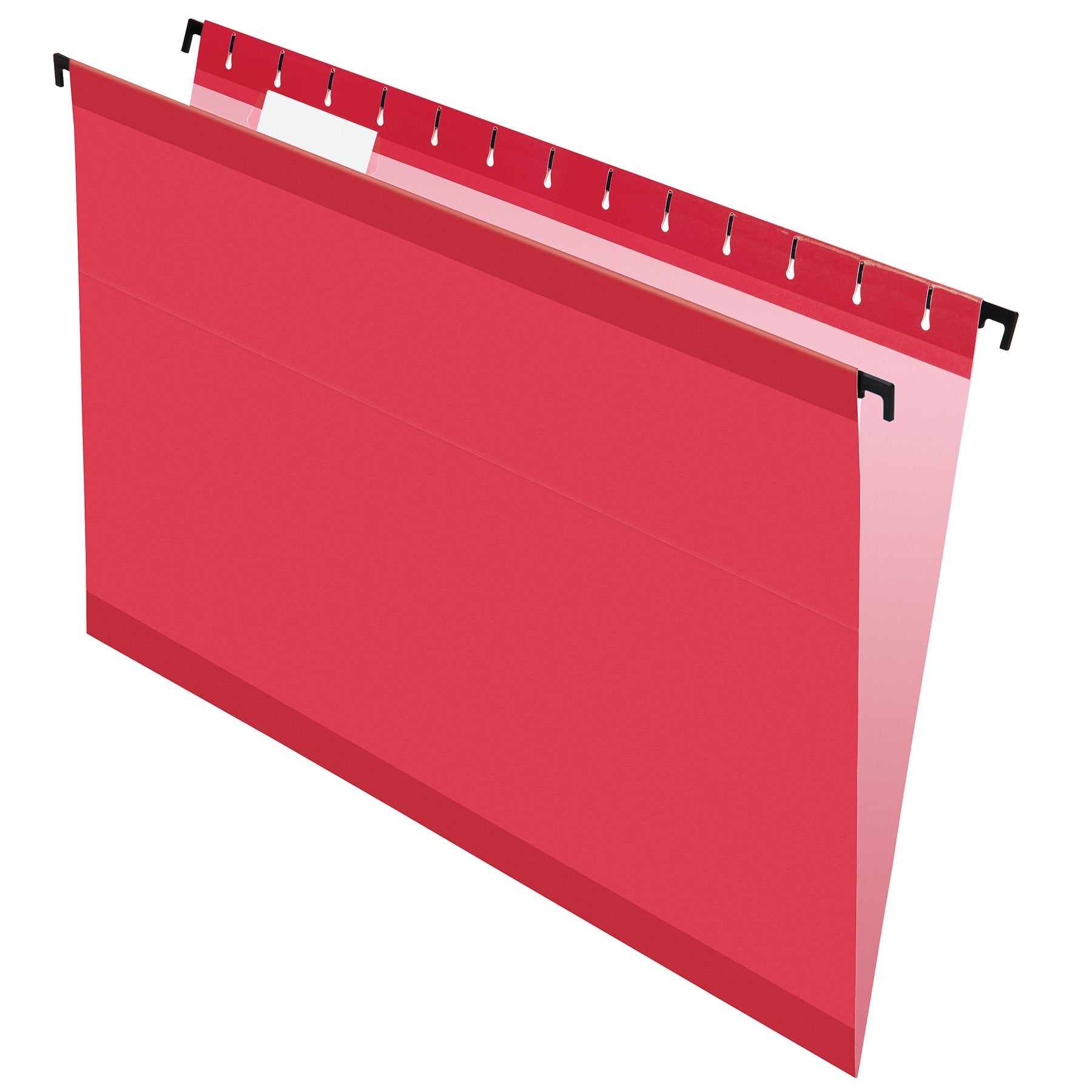 Pendaflex Surehook Reinforced Hanging Folders, Legal Size, Red, 1/5 Cut, 20/Bx (6153 1/5 Red)