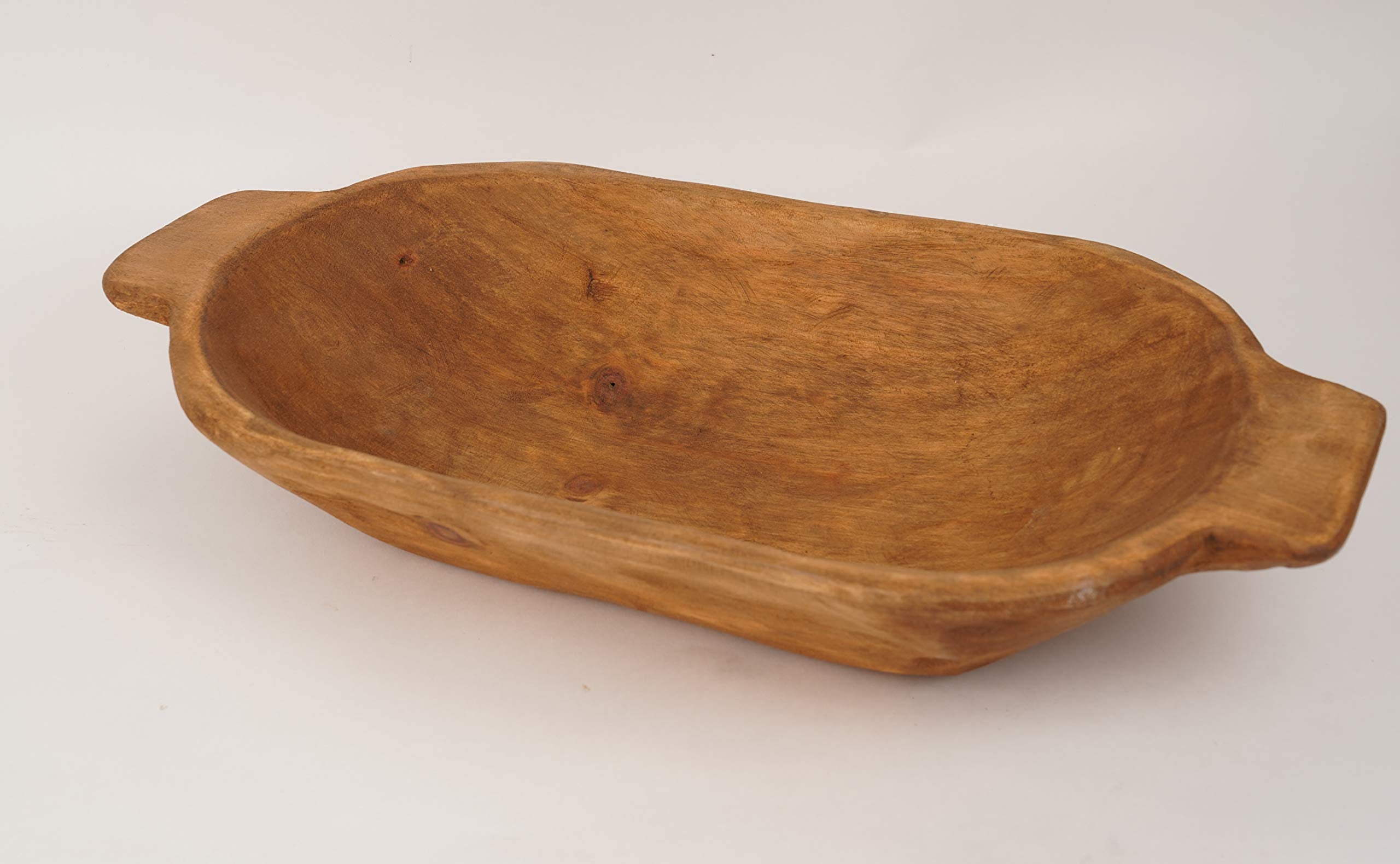 Mexican Imports Heartland Wood Dough Bowl-Natural