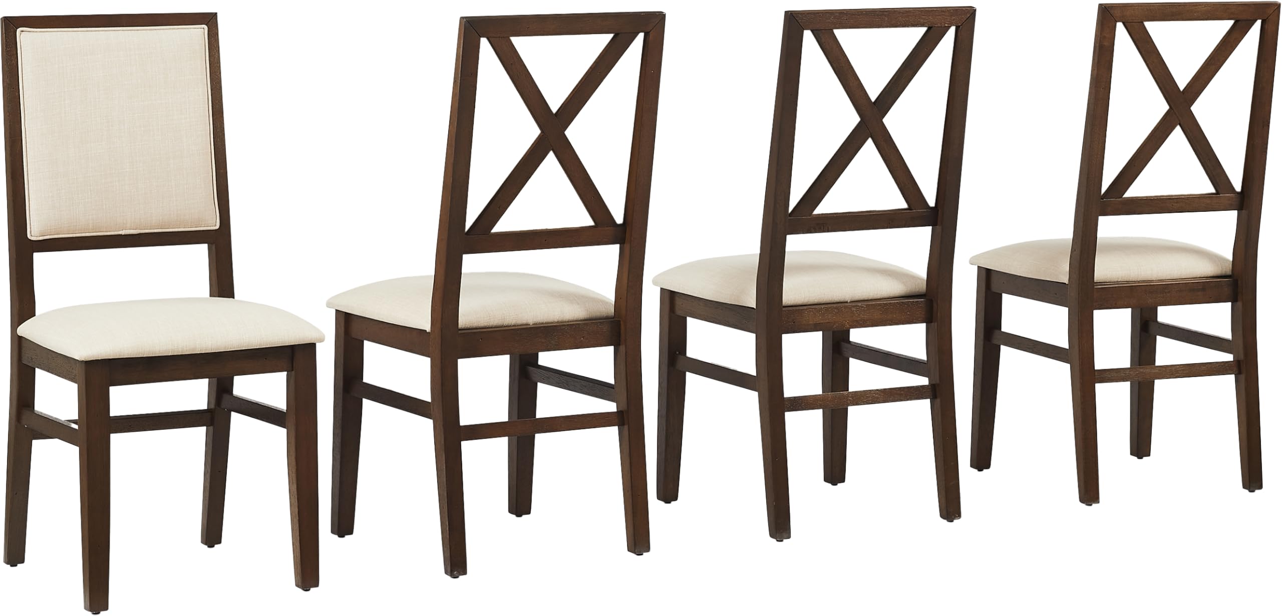 Joanna 4-Piece Upholstered Back Dining Chair Set