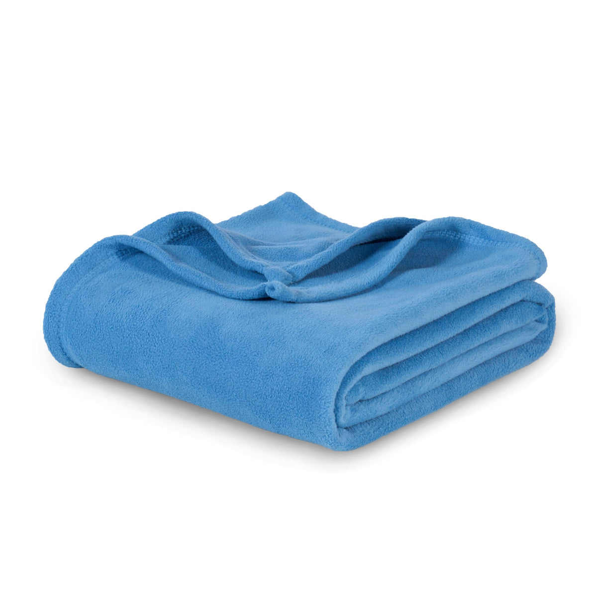 Berkshire Blanket Microfleece Queen Size Bed Blanket Royal Blue,Lightweight Soft Breathable Plush Micro Fleece Blanket For Bed C