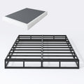 Shland King Box Spring, 7 Inch King Size Box Spring And Cover Set, 3000Lbs Heavy Duty Metal Mattress Foundation With Easy Clean