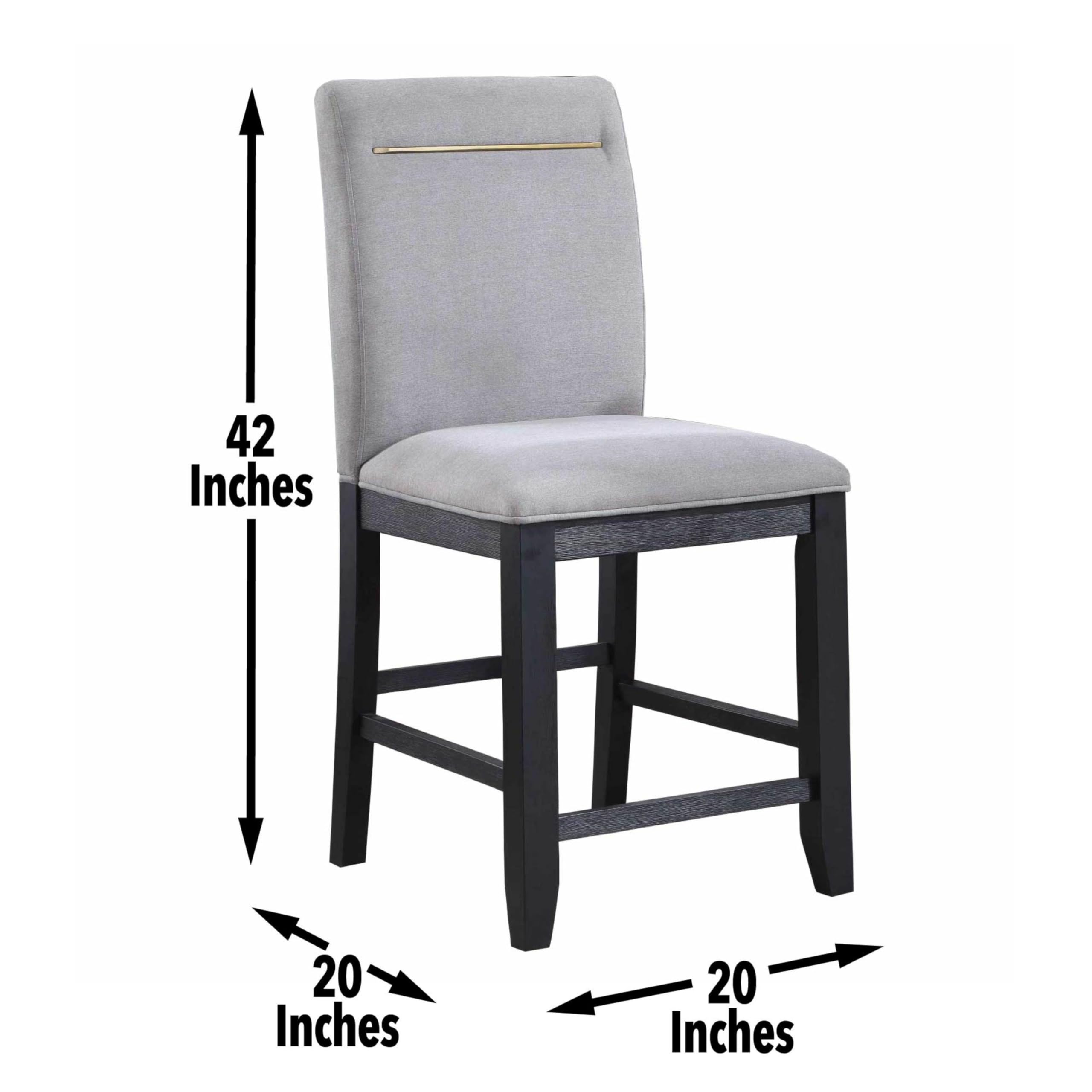 Steve Silver Yves Accent Counter Chair - Thumbnail 4