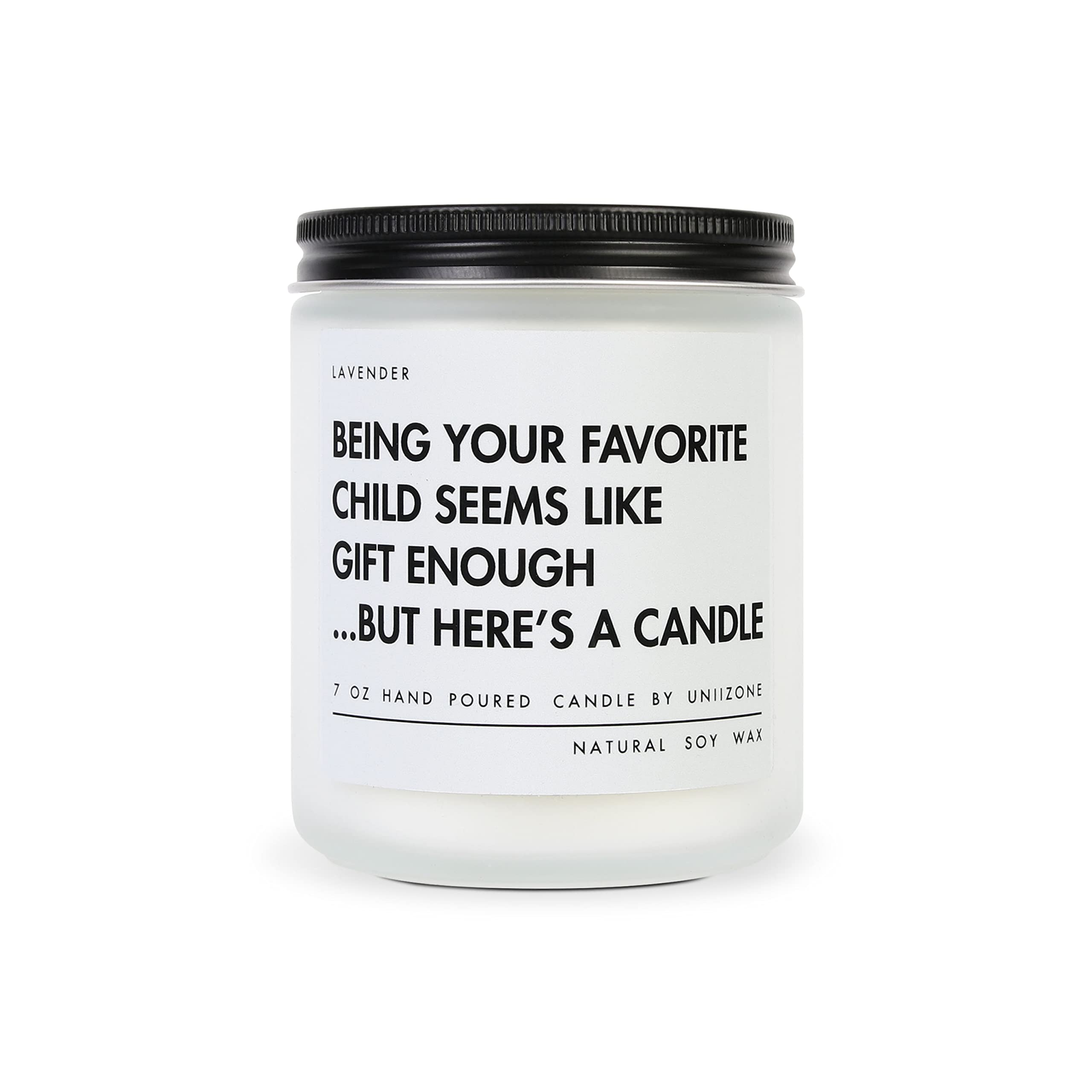 Birthday Gift Ideas for Mom, Joke Mom Gifts Dad Gifts for Birthday Christmas, Funny Mothers Day Soy Candle from Daughter, Son, 