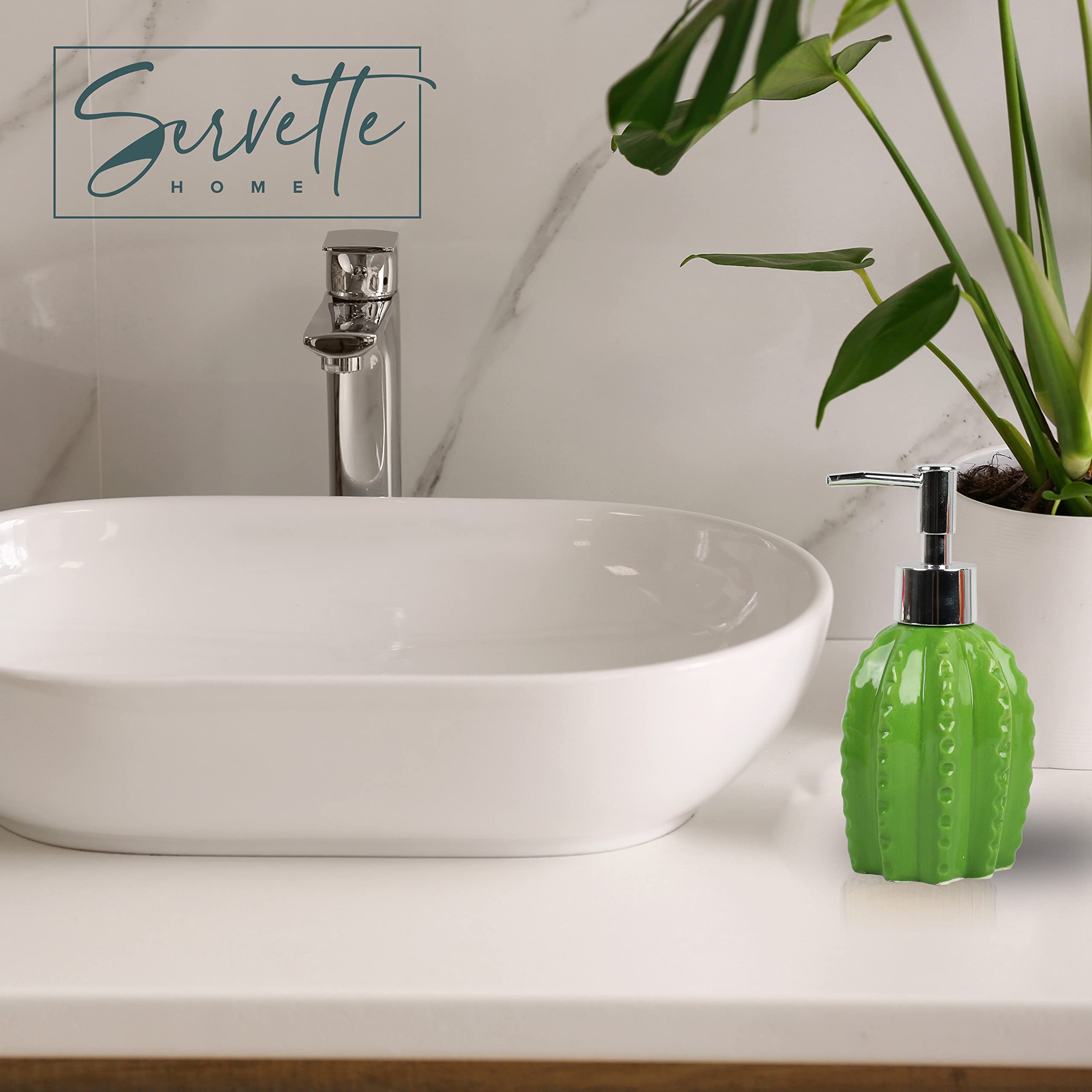 Novelty Soap Dispenser- Cactus Soap Pump For Home And Kitchen Decor