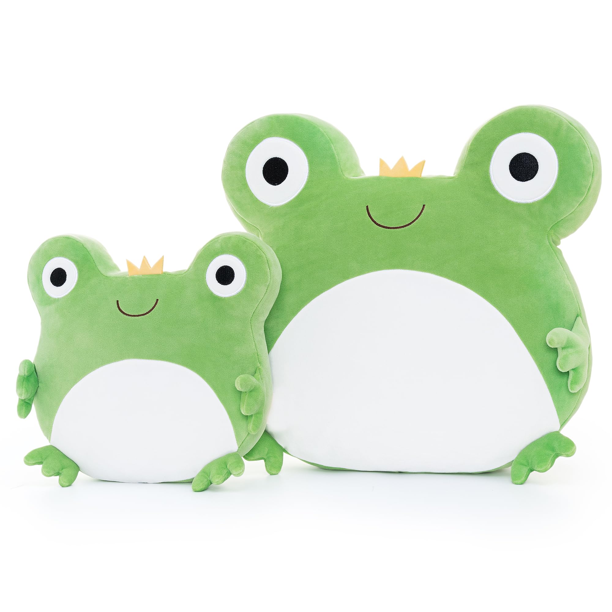 Lazada 2Pc Frogs Kids Pillow Toys Plush Pillows Soft Gifts For Toddler Green (15+10Inches)