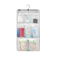 ANZORG Mesh Shower Organizer Hanging Caddy Quick Dry Bathroom Storage for Toiletry Accessories with Rotating Hanger (8 Pockets)