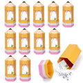 Sinasasspel Back to School Pencil Treat Boxes with Cards Thank You Teacher Candy Gift Boxes for Teacher Appreciation School Clas
