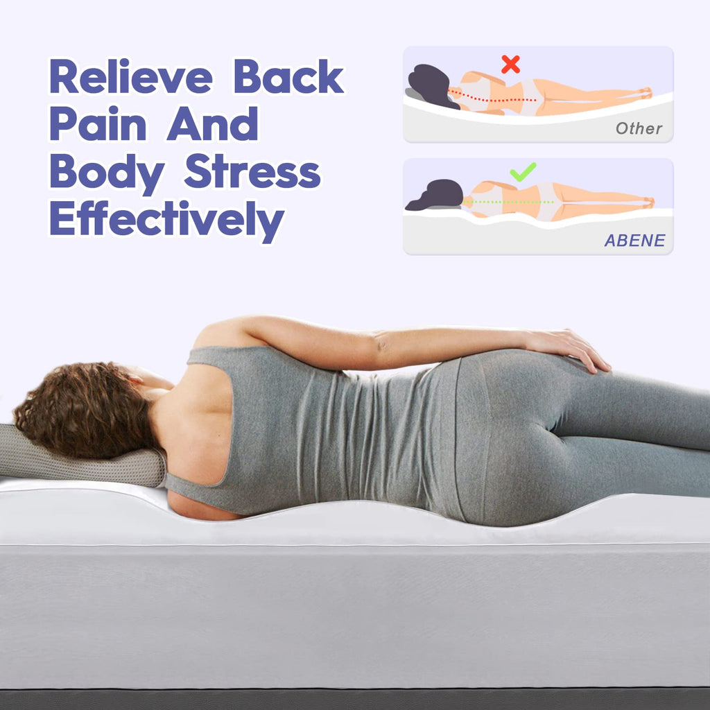 Abene Mattress Topper Twin For Back Pain Relief, Extra Thick Mattress Pad Pillowtop, Soft Mattress Protector Cover With 8''-21''