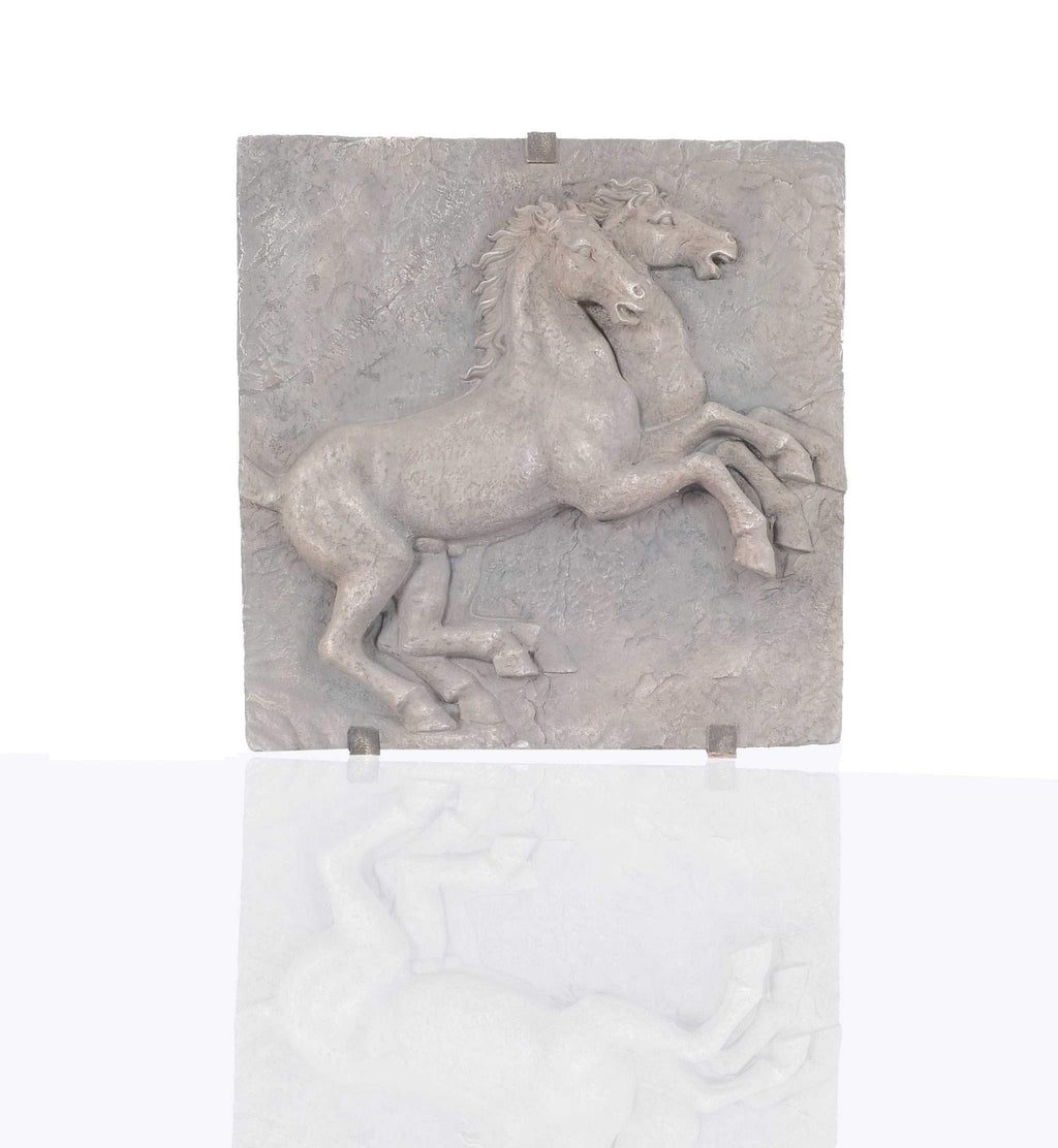 HomeRoots Decor 5-inch x 28.5-inch x 29-inch Horse Wall Decoration