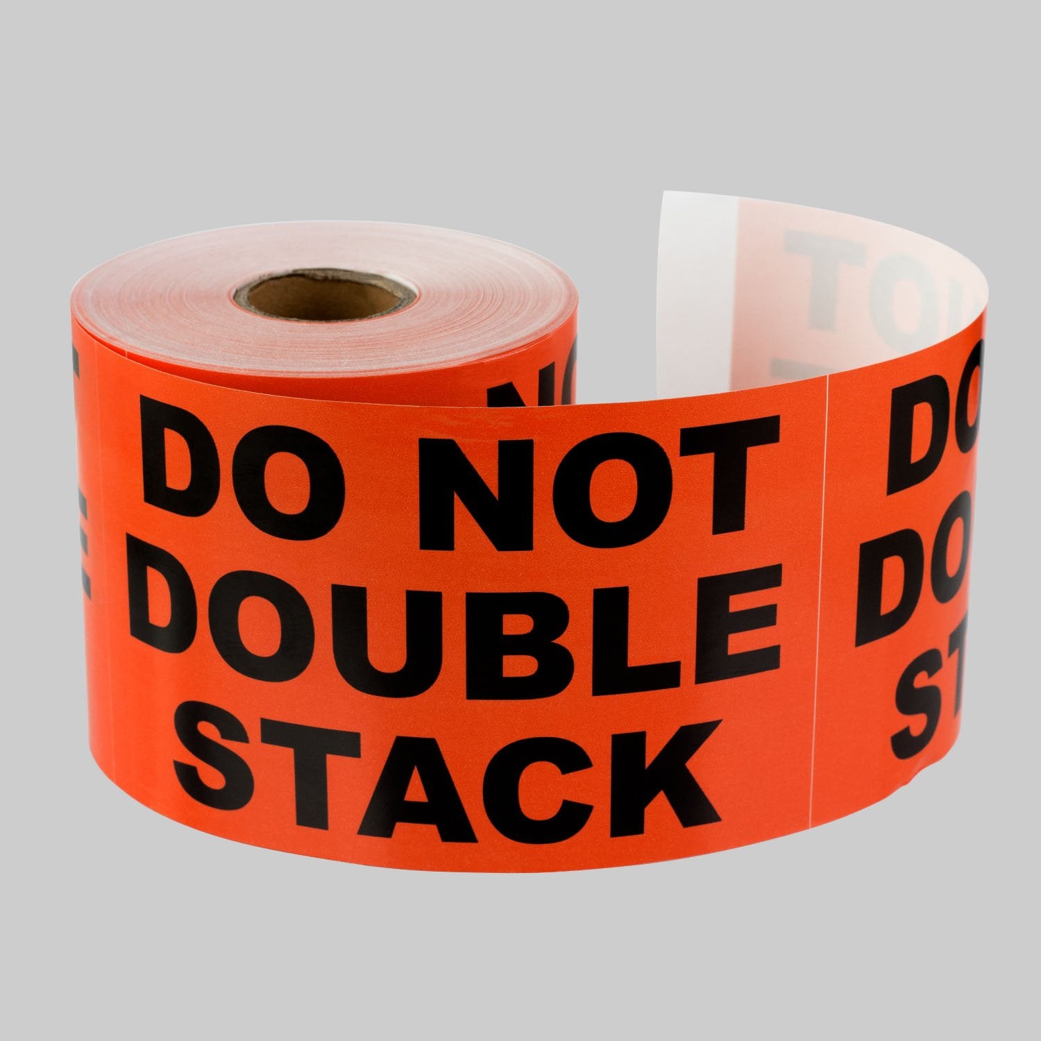 300 Do Not Stack Label Stickers - 3 X 5 Inches Do Not Stack Bright Fluorescent Orange Warning Caution Instruction Labels For War