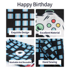 HAMIGAR Level 7 Unlocked Birthday Banner Backdrop Blue 6x4ft