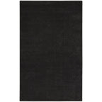 Nourison Essentials Indoor/Outdoor Black 3' X 5' Area -Rug, Easy -Cleaning, Non Shedding, Bed Room, Living Room, Dining Room, Backyard, Deck, Patio (3X5)