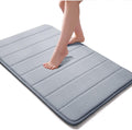 Gladnesw 50 X 80 Cm Water Absorbent Bathroom Door Mats, Soft & Comfortable Easier to Dry Machine Wash Bathroom Mat, Big Size Ant