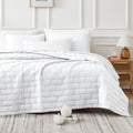 Southshore Fine Living, Inc. Oversized Xl Twin Bedding Set, Twin Xl Quilts, Twin/Twin Xl Quilt With Matching Sham, Brick Pattern
