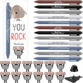 Sayglossy 50 Sets Christmas Funny Gift Motivational You Rock Employee Appreciation Gifts Bulk Ballpoint Pens and Inspirational C
