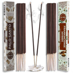 Trumiri Incense Sticks - Combo Pack of 40 Insence-Sticks - 20 Palo Santo + 20 Frankincense Myrrh - Insenses - Insents - Incents 