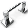 Ruacq Toilet Paper Holder chrome Double Post Pivoting Square Tissue Holders Roll Holder Hangers Toilet Paper Stand Stainless Ste