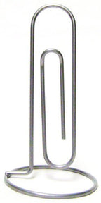 Home-X Jumbo Paper Clip Memo Holder For Desk - Document Stand, Typing Paper Holder, Office Organizer, Desktop Accessory, Photo C