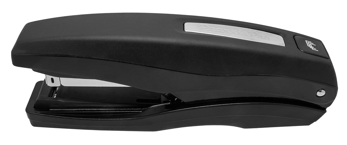 Praxxispro Basileus Full-Strip Executive Heavy Duty Stapler - Ergonomic, 40 Sheet Capacity, Flat Clinch Design For Office And Ho
