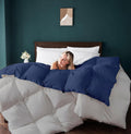 EDMUND  400 GSM Comforter Winter Blanket Microfiber Duvet Reversible Comforter for King Size Comforter (92 x 106) Inches  40
