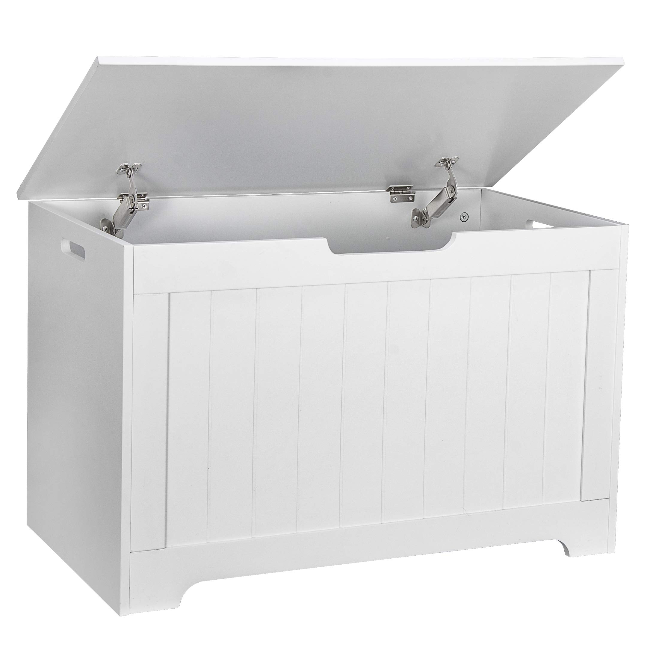 LEMY 30 Inches Entryway Storage Bench Wooden Toy Storage Chest Trunk Box