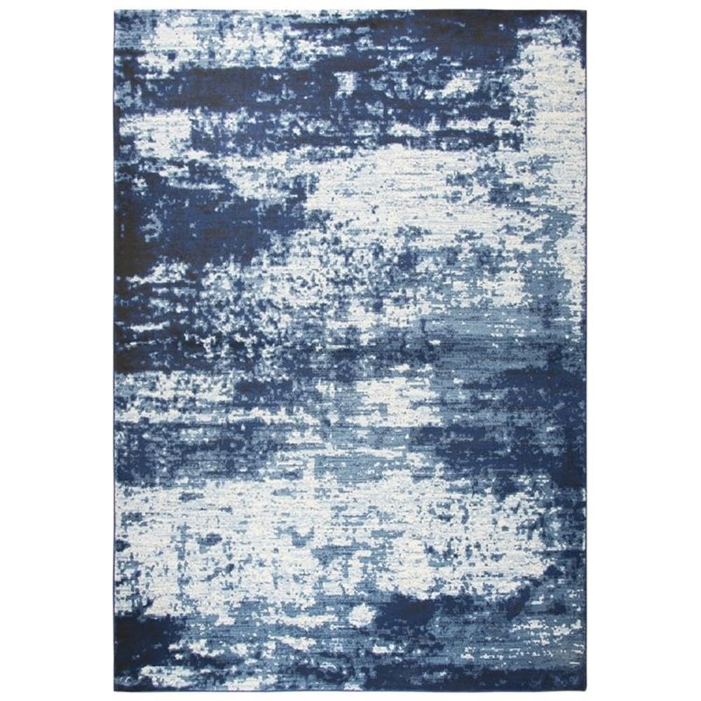 Rizzy Home Alora Decor Swagger 3'3" X 5'3" Blue/Ivory/Lt. Blue/Medium Blue/Dk Blue Area Rug