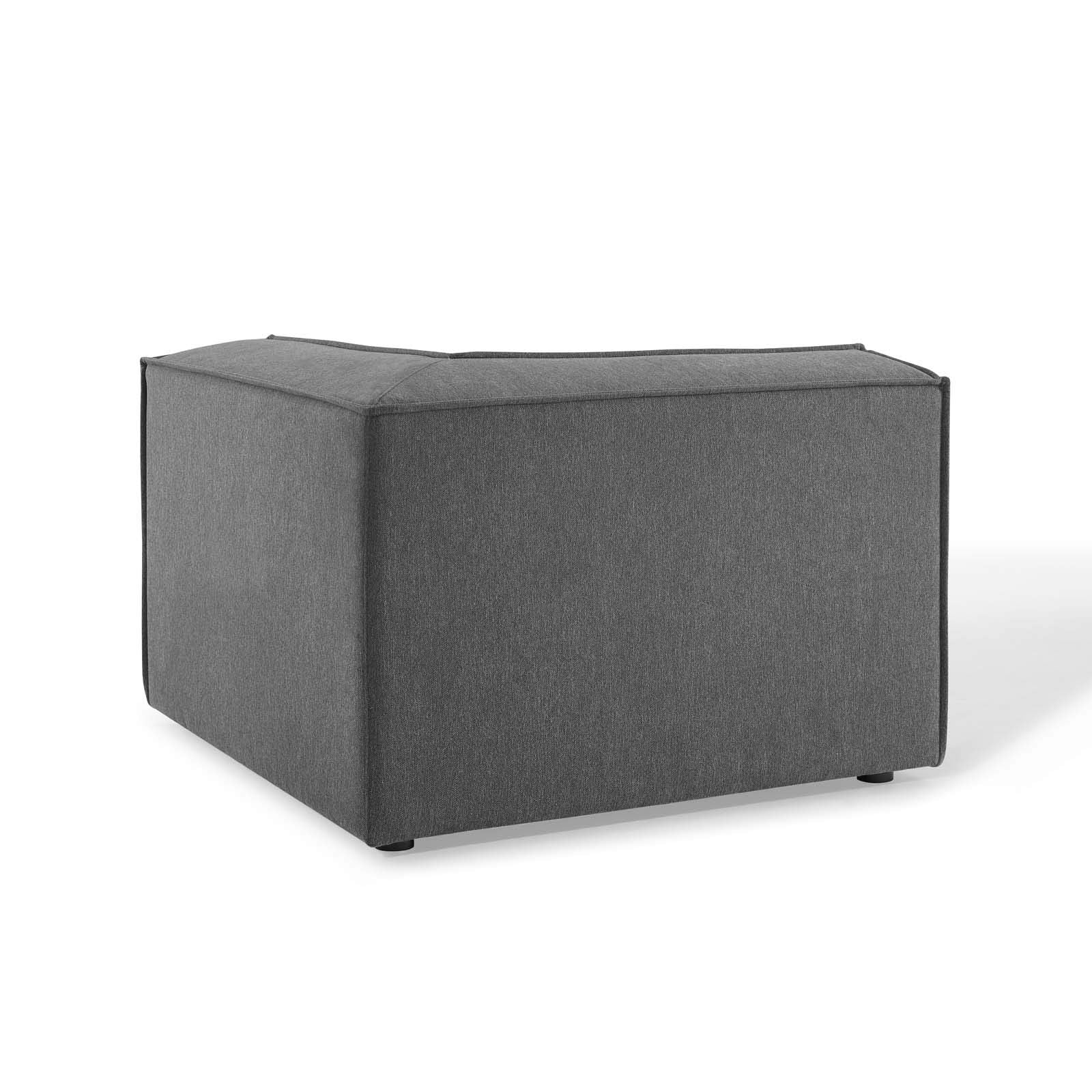 Modway Eei-3871-Cha Restore Sectional Sofa Corner Chair, Charcoal