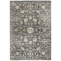 Rizzy Home Alora Decor Swagger 5'3"X7'6" Floral Distress Gray/Dk Gray/Tan/Ivory/Black Rug