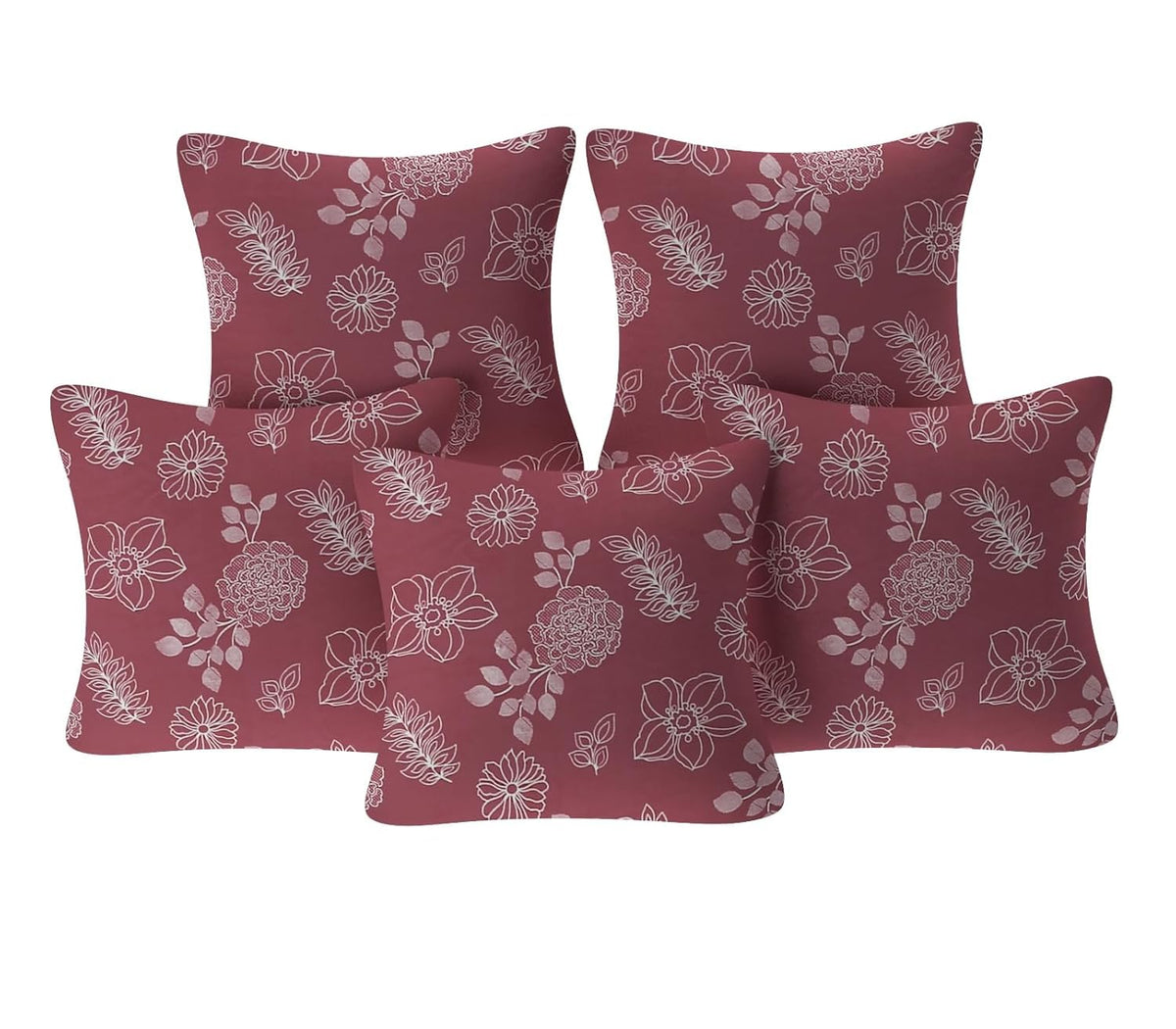 Garvia Decorative Cushion Cover,100% Cotton 16X16 Inch Cushion Covers Only For Sofa And Diwan|Throw Pillow/Small Cushion Pillow