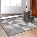 Indoor Doormat 32''x 48'', Absorbent Front Back Door Mat Floor Mats, Rubber Backing Non Slip Door Mats Inside Mud Dirt Trapper E