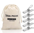 40 Pack Wire Clothes Pins Heavy Duty Outdoor, Stainless Steel ClothesPins for Hanging Clothes, Metal Clothes Pegs, Clothing Clip