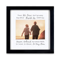 IHEIPYE Remembrance Memorial Picture Frame - Sympathy Gifts Idea for Loss of Loved One, Grandmother, Grandfather, Grandparents, 