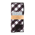 Mud Pie 41540009B Drying Mat Set, Sponge 5 x 3 20 x 15, Buffalo Check