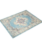 Nourison Passion Light Blue 8' X 10' Area-Rug, Boho, Traditional, Easy-Cleaning, Non Shedding, Bed Room, Living Room, Hallway (8