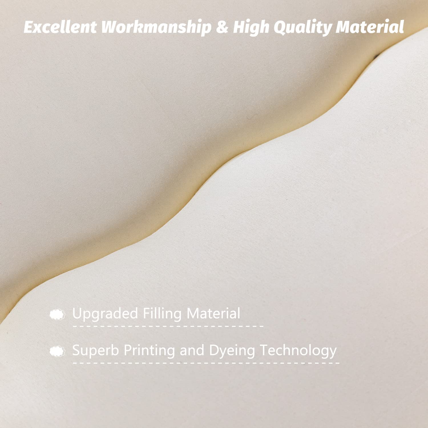 Maxyoyo Japanese Floor Mattress Futon Mattress Queen Size, Thicken Tatami Mat Sleeping Pad Foldable Roll Up Mattress Trifold Mattress Pad Guest Mattress Bed Floor Bed, Off White,Queen