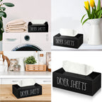 Dryer Sheet Holder Dispenser Container Dryer Sheet Storage Box For Laundry Room Decor Light Luxury Style Fabric Softener Dispens