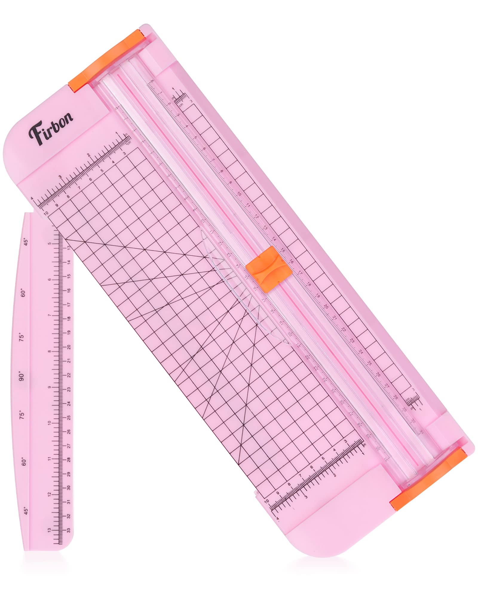 Firbon A4 Paper Cutter 12 Inch Titanium Straight Paper Trimmer With Side Ruler For Scrapbooking Craft, Paper, Coupon, Label, Car