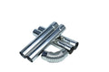 Wood Stove Pipe Flue Extension Stainless Steel Chimney, Diameter 2.36, 4 Straight with 1 Elbow(36cm/14.17in)