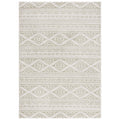 SAFAVIEH Tulum Collection Accent Rug - 3 x 5, Ivory & Sage, Moroccan Boho Tribal Design, Non-Shedding & Easy Care, Ideal for H