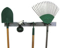 Metal Pegboard Strip Garden Tool Organizer Pegboard Rail Kit
