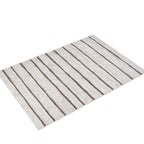 Jonathan Y Smb125A-5 Colonia Berber Stripe Indoor Outdoor Area-Rug Bohemian Contemporary Easy-Cleaning Bedroom Kitchen Backyard Patio Non Shedding, 5 X 8, Beige/Brown