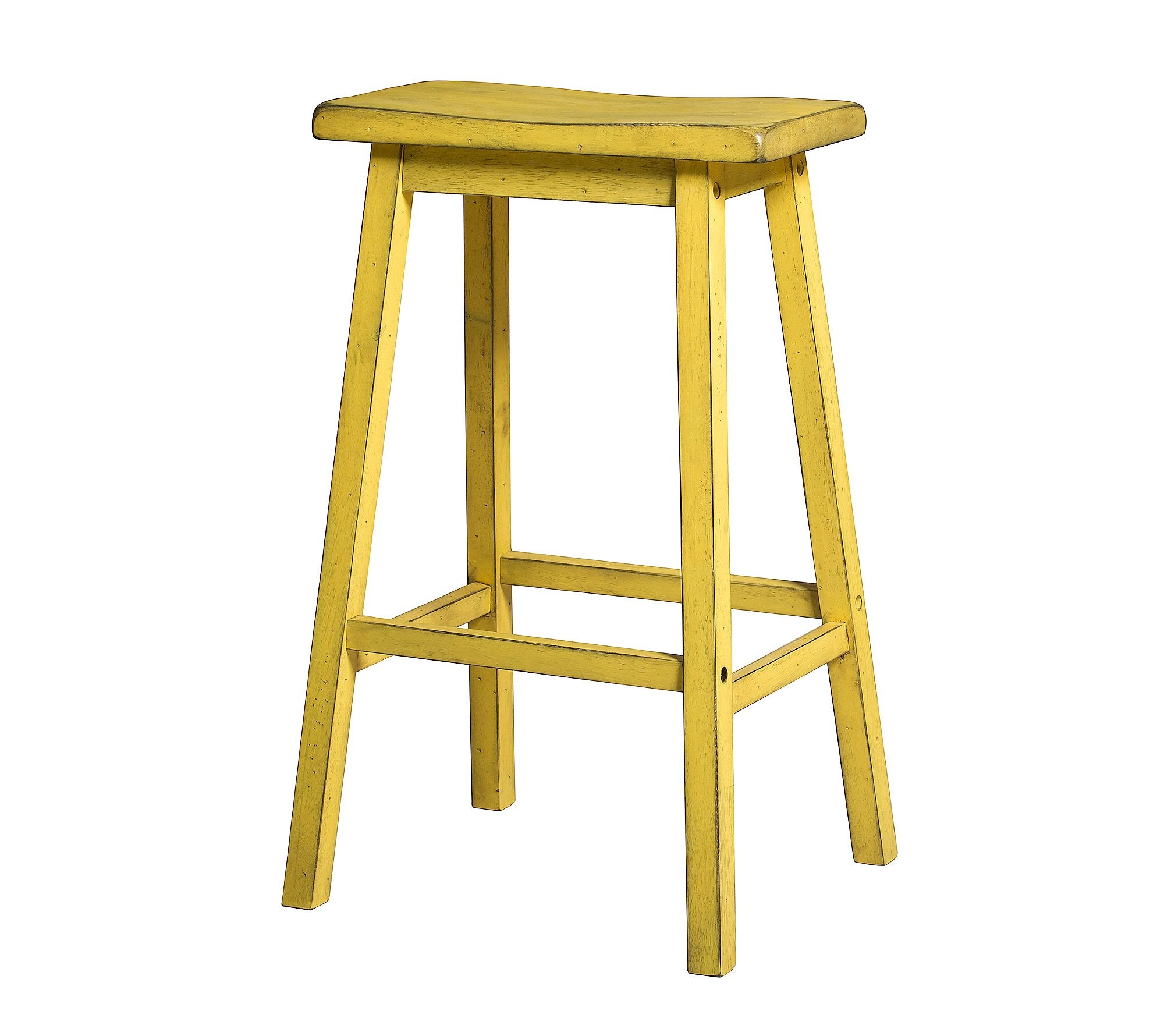 Acme Gaucho Wooden Armless Rectangle Bar Stool