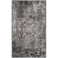 SAFAVIEH Evoke Collection 11 x 15 Black / Grey EVK256R Oriental Distressed Non-Shedding Living Room Bedroom Dining Home Office
