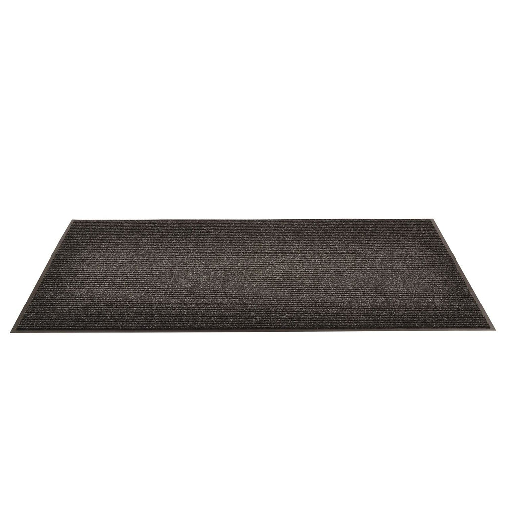 Notrax 117 Heritage Rib Entrance Mat, For Home Or Office, 2' X 3' Charcoal