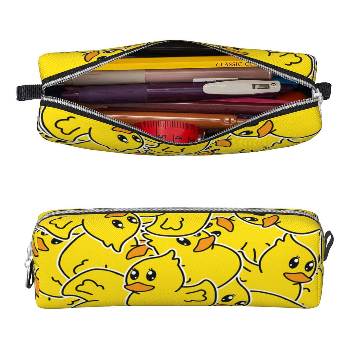 Muenjxh Pencil Case Pencil Pouch Small Pencil Case With Zipper Student Office Stationery Organizer For Girls And Boys - Little Y