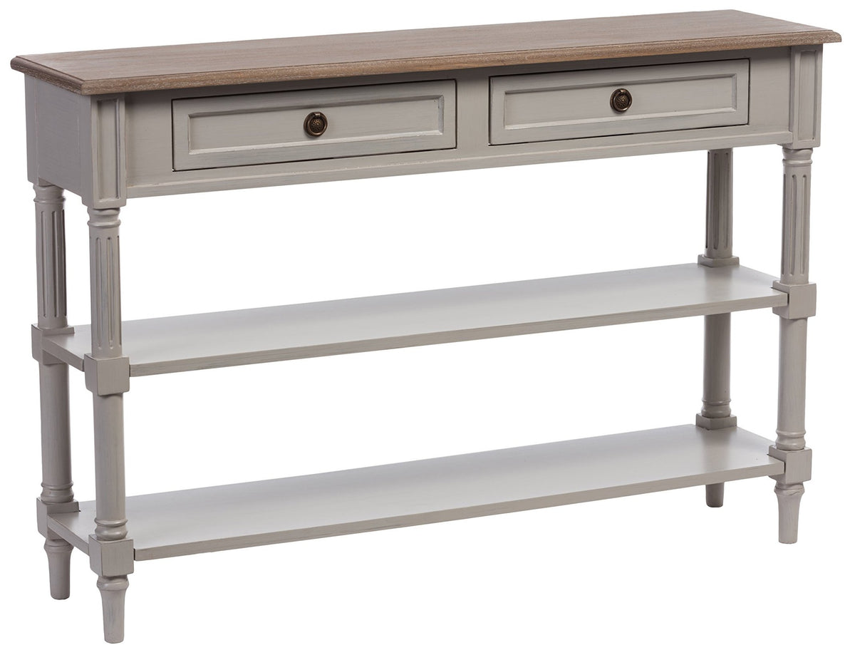 Baxton Studio Edd9Vm/Mbw1 Console Table, White Wash