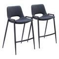 Zuo Desi Counter Stool Black