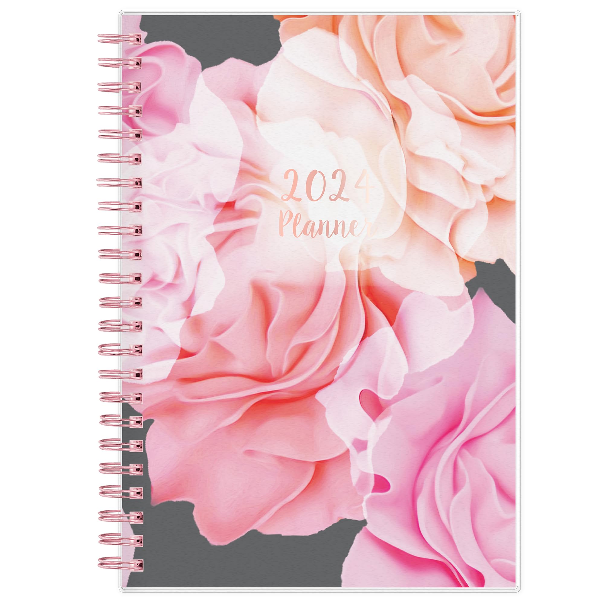 Blue Sky 2024 Weekly And Monthly Planner, January - December, 5' X 8', Frosted Cover, Wirebound, Joselyn (110396-24)