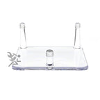 Onfireguy 4.25'' Three-Peg Display Stand Holder With Anti-Scratch Guards For Fossils, Minerals, Rocks, And Geodes, Qty: 1