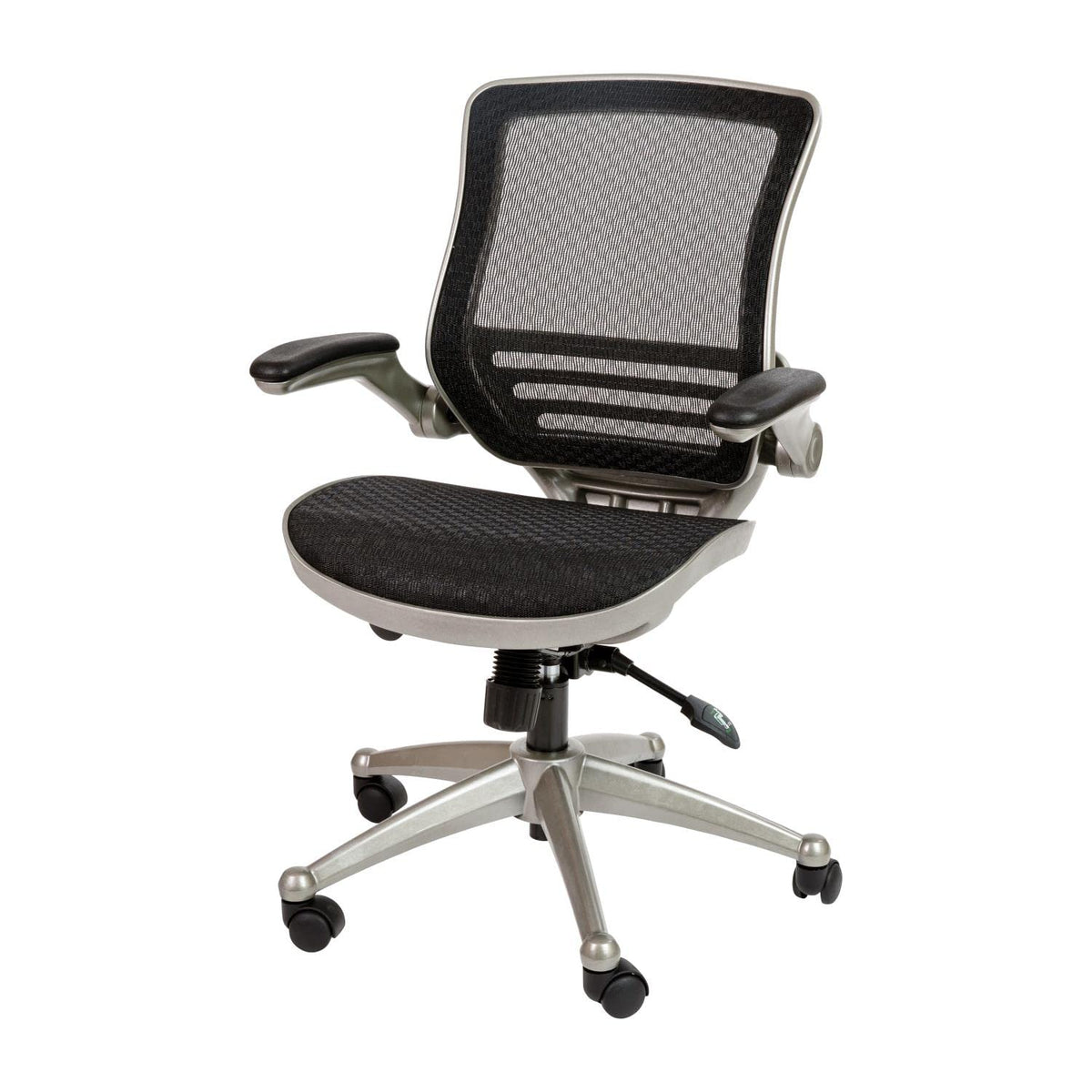 Flash Furniture Executive Office Chairs, Black Mesh/Graphite Silver Frame